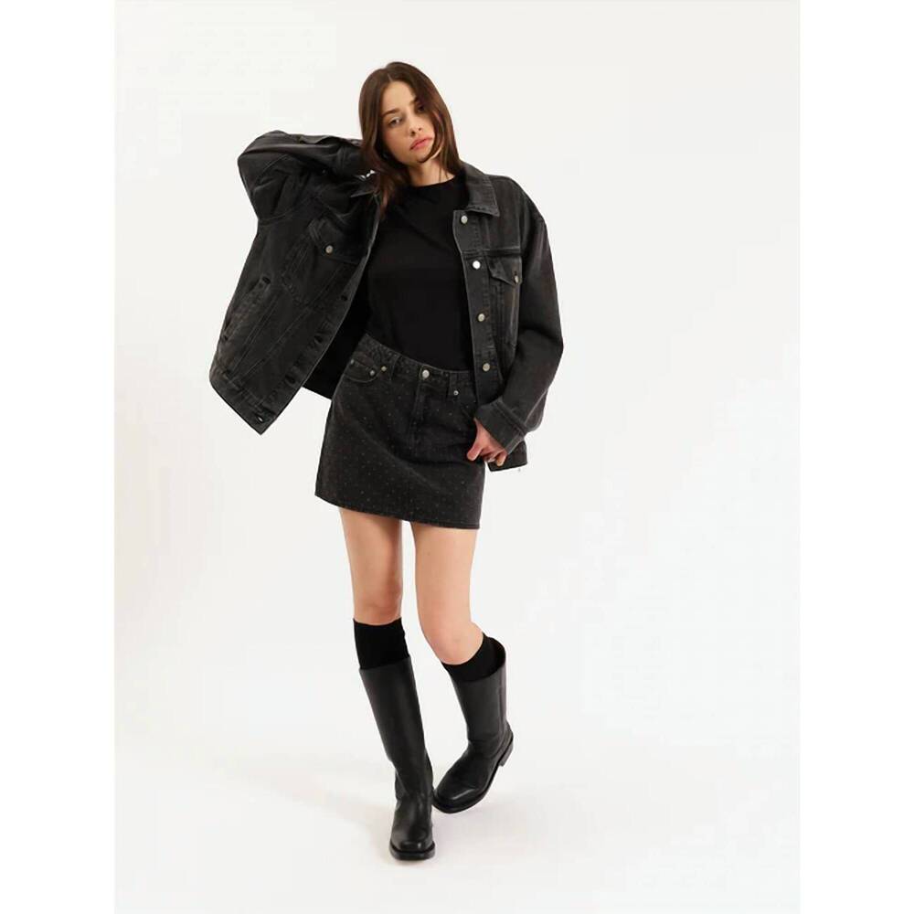 NEW DAZE stash mini skirt in starlit night